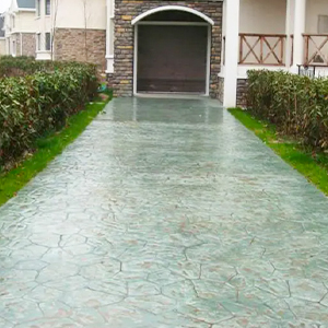 Gardening embossed floor